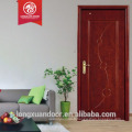 Porte en bois en plastique portes en bois massif en plâtre design de porte de chambre